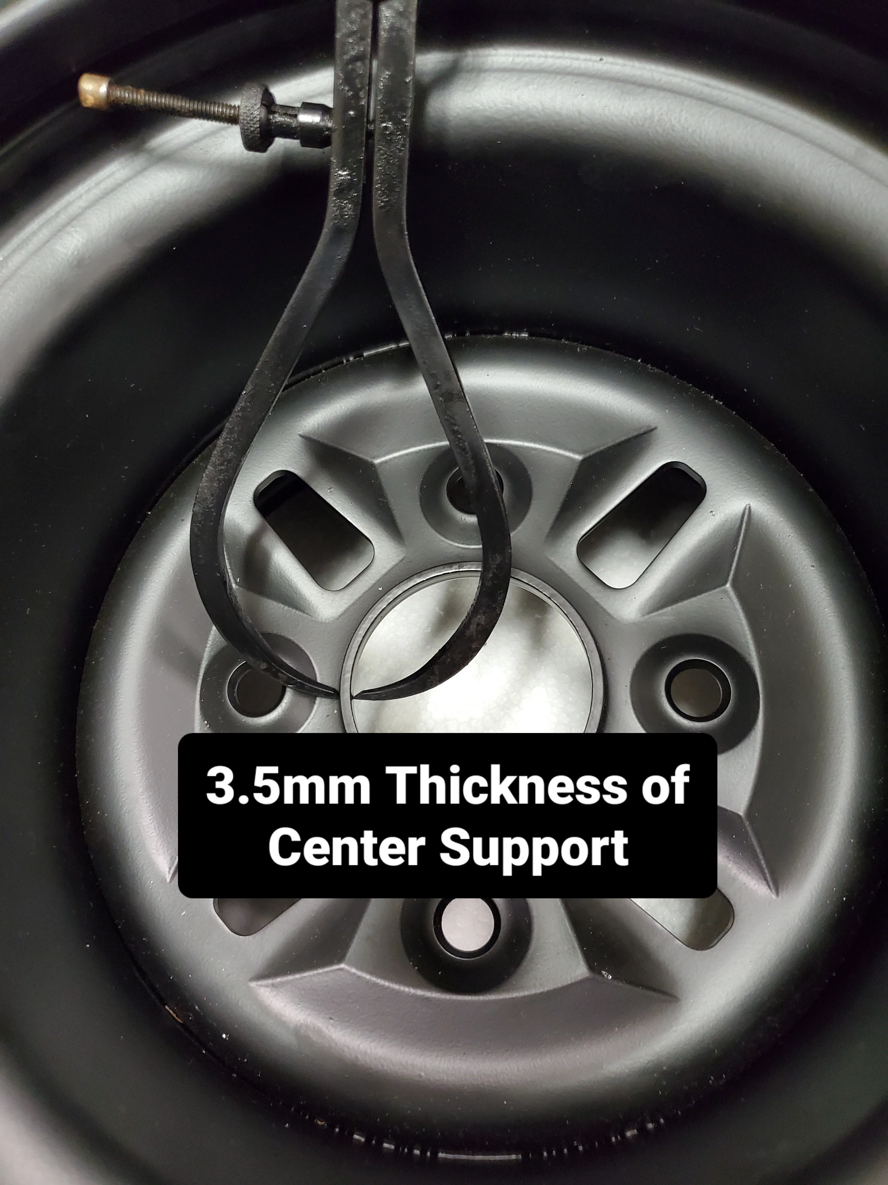 10" Super Heavy Duty Go-Kart ATV Front Rim, 4X110mm - Image 3