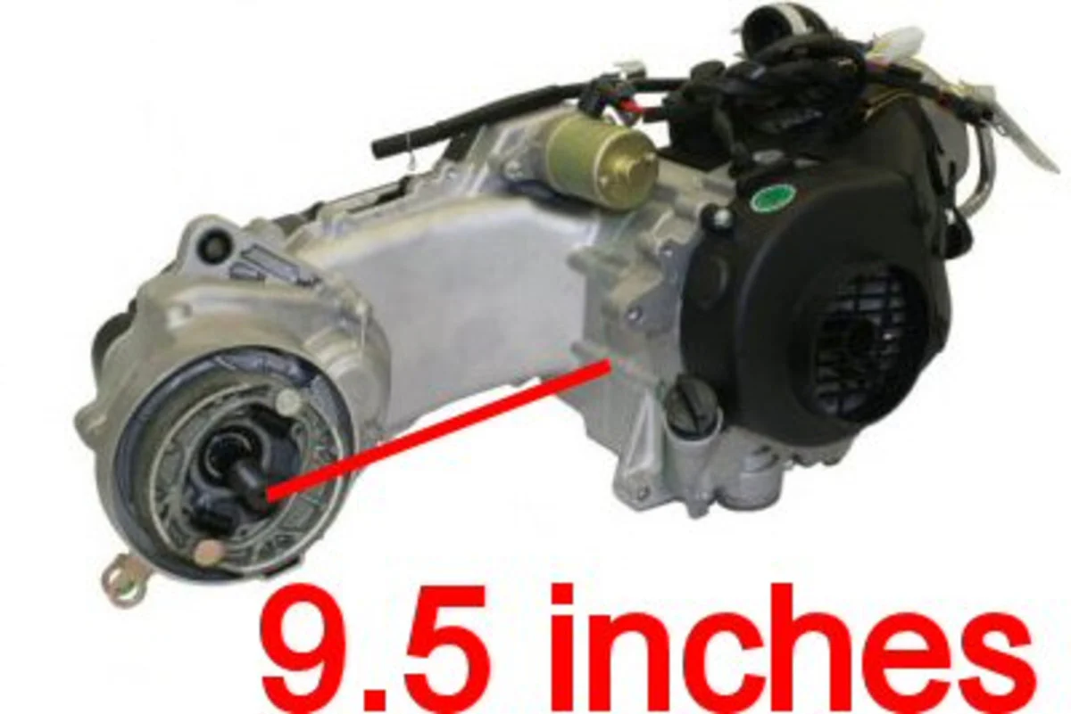 100cc Short Case GY6 QMB139 Scooter Big Bore Racing Engine - Image 5