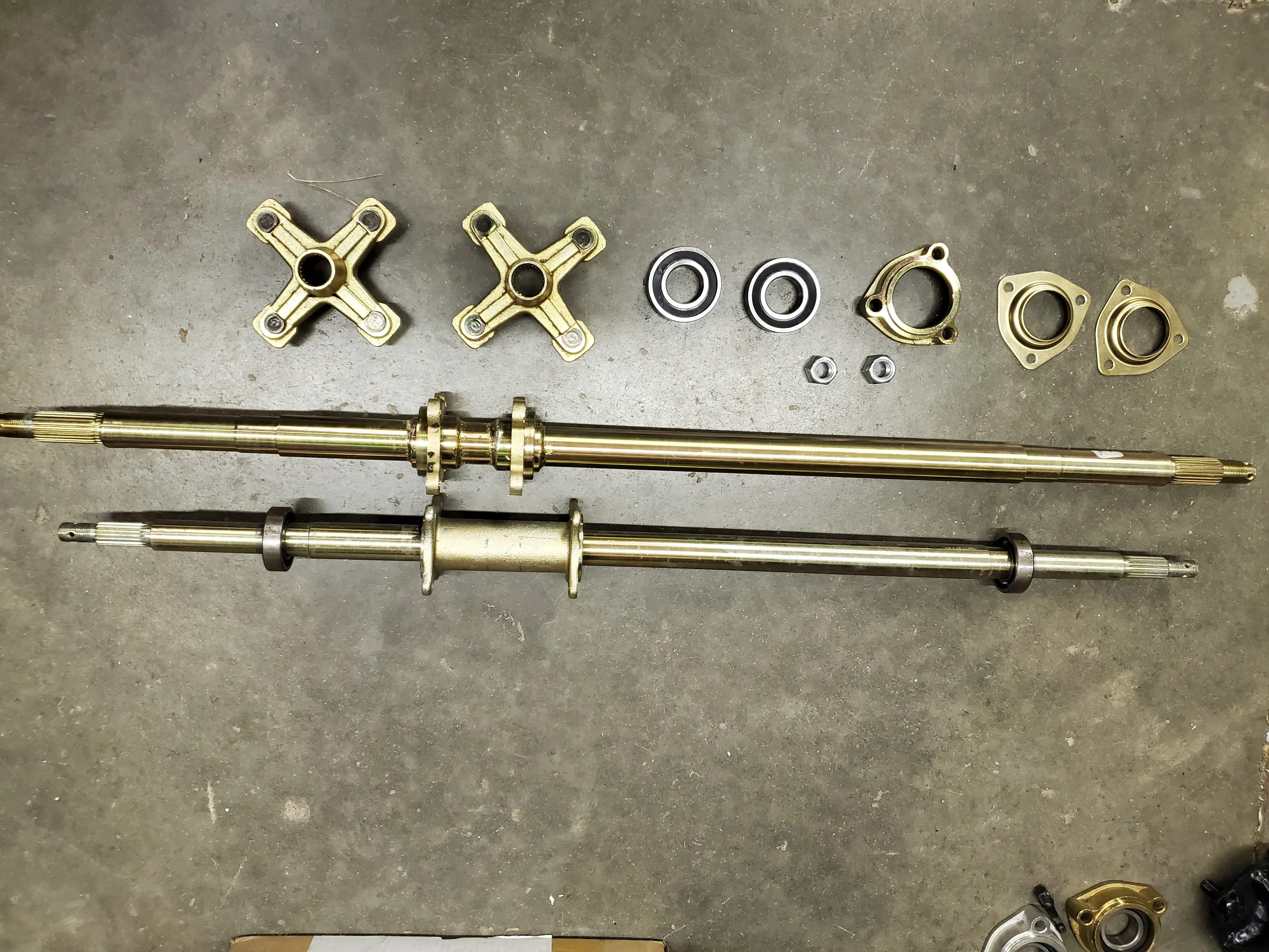 BDX Yerf Dog Spiderbox SuperHeavy Duty Replacement Axle Kit for External Reverse Engine - Image 5