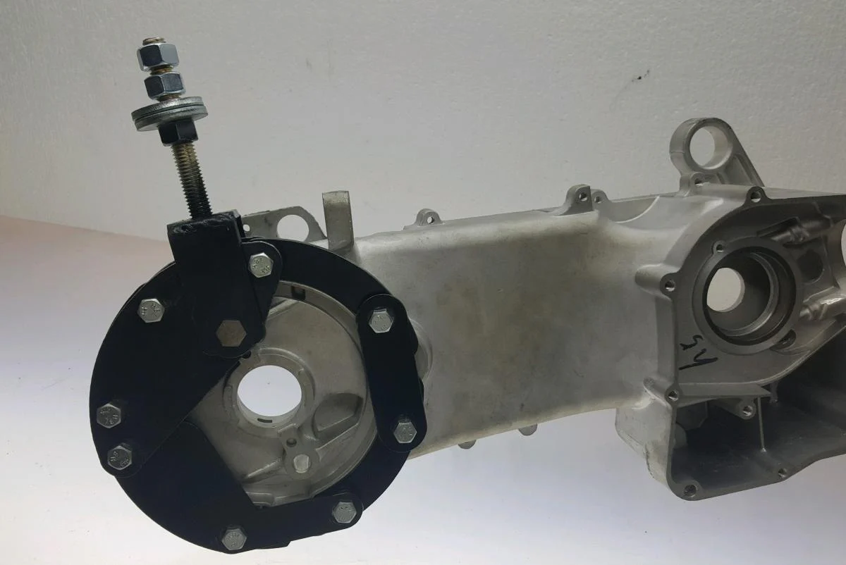 GY6 External Reverse Engine Case Saver Super Duty Chain Tensioner/Engine Mount - Image 4