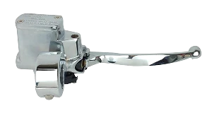 Chrome Hydraulic Brake Master Cylinder Lever Right 22MM GY6 Scooter