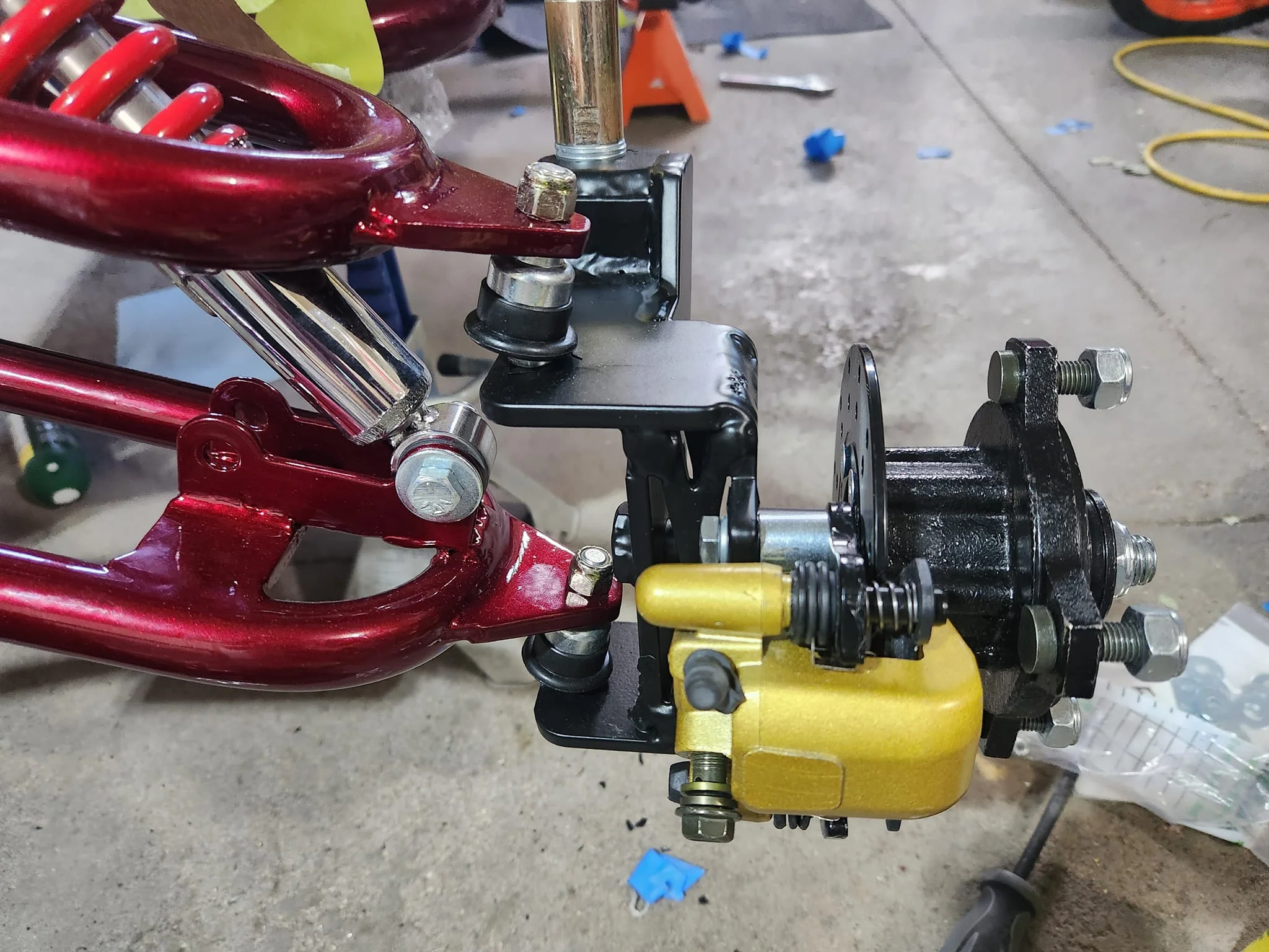 Front Brakes Retro Fit Kit For Yerf Dog GX150 - Image 8