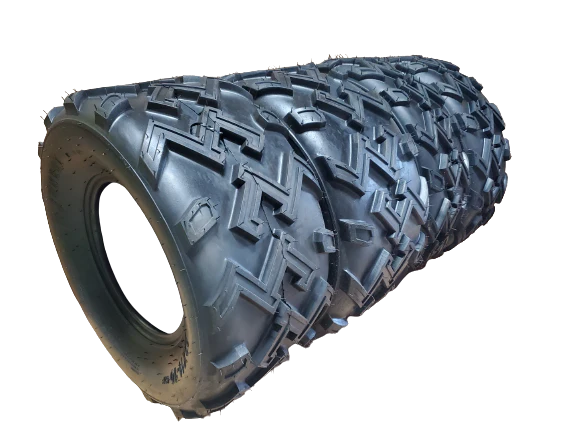 Full Set (4) Go-Kart Bear Claw Tire Set