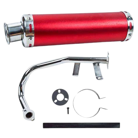 GY6 50CC Performance Scooter Exhaust - Image 4