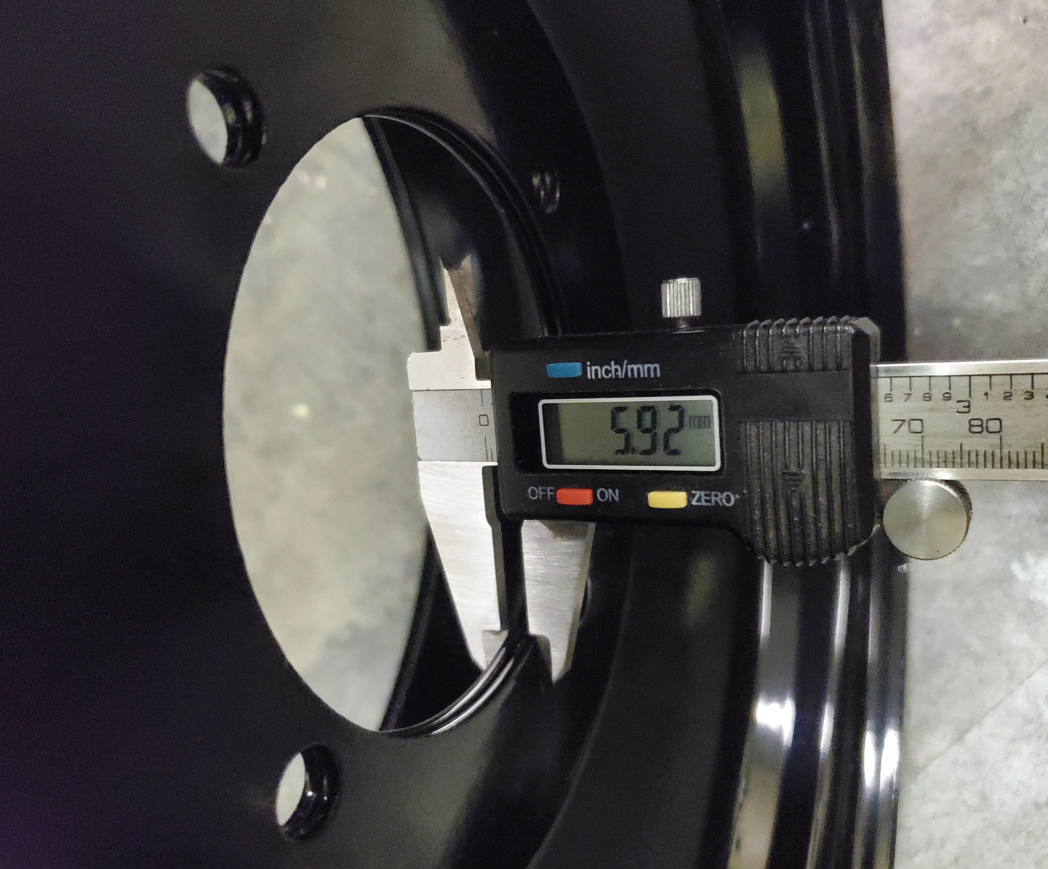 Heavy Duty 10" Go-Kart Front Rim, 4X110MM Bolt Pattern - Image 4