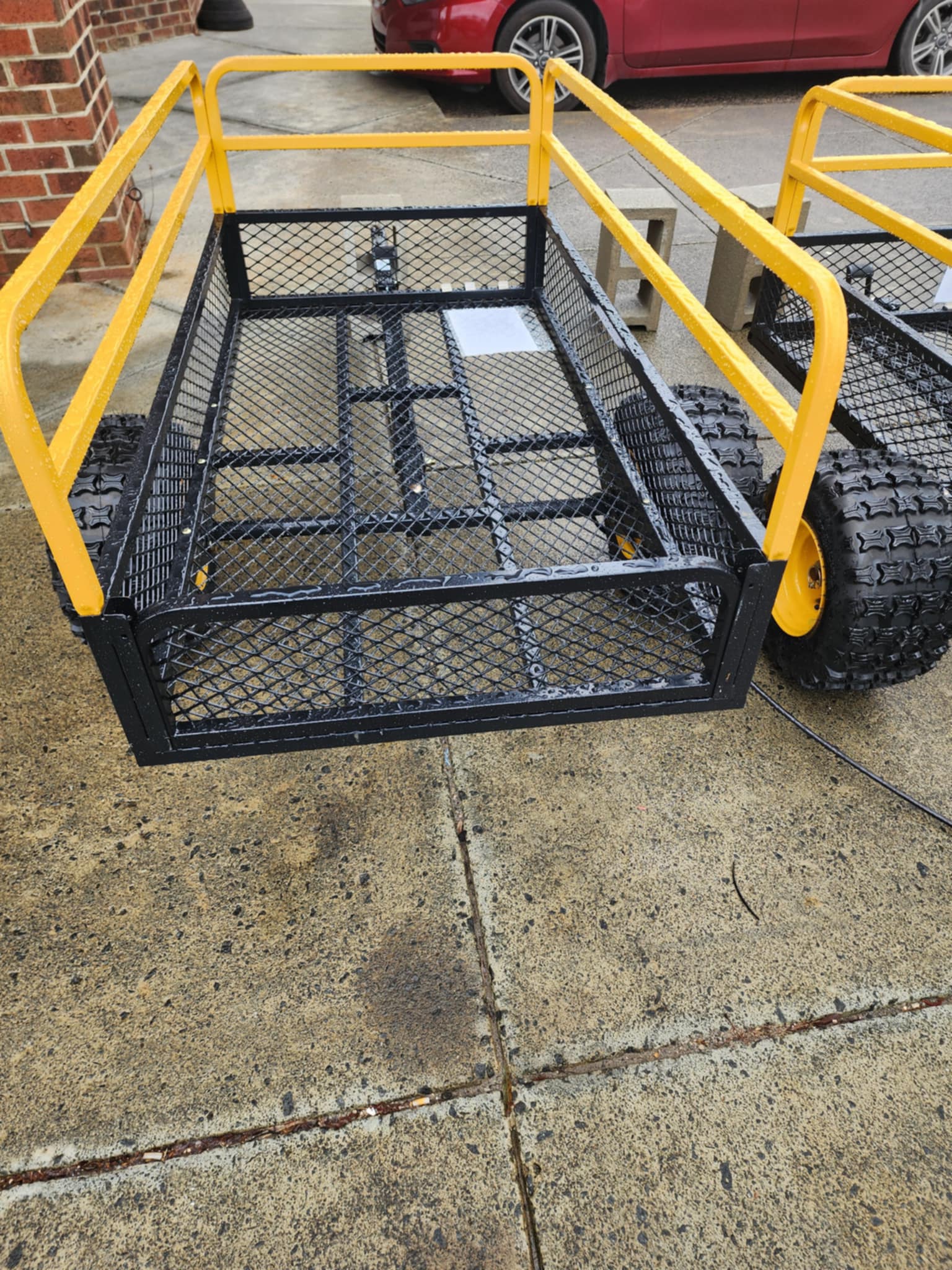 Heavy Duty UTV  Cart / ATV Cart - Tilt Bed - 1400 LB Capacity - Image 5