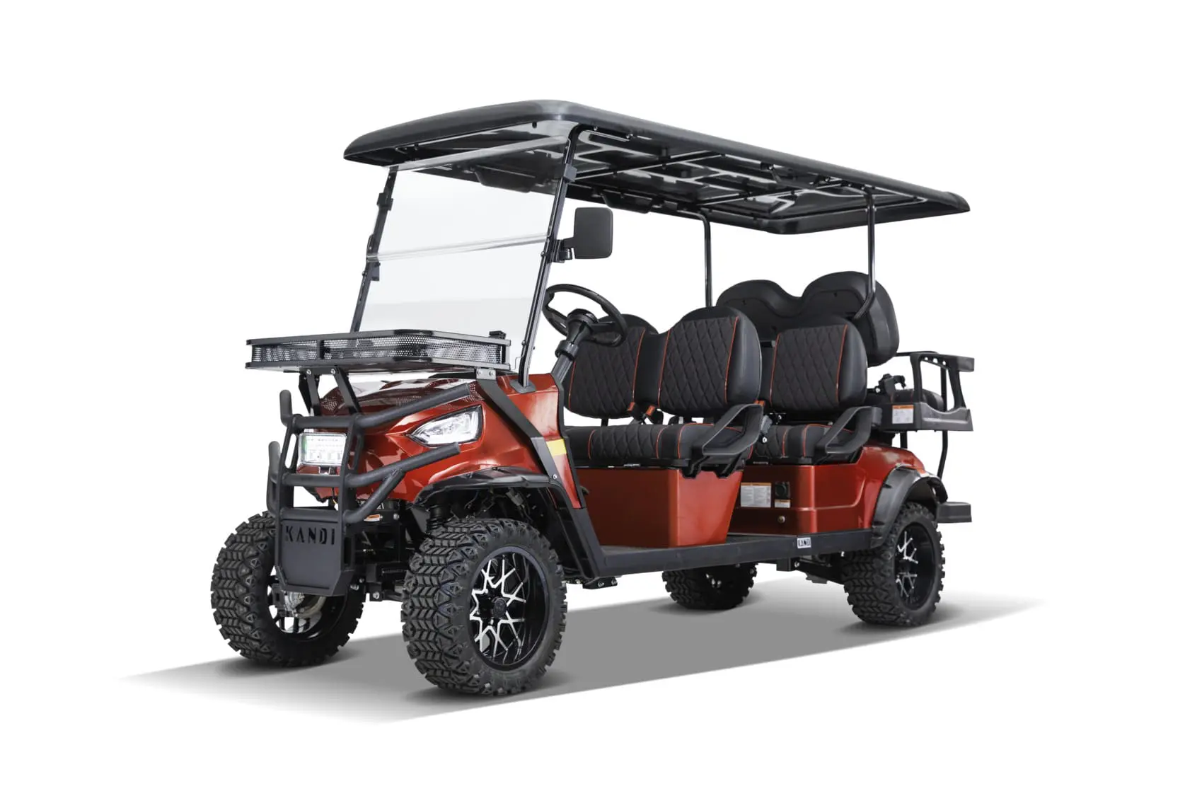 Kandi Kruiser 6P Electric 6 Seater Golf Cart (AGM) - Street Legal (Base Model) - Image 2