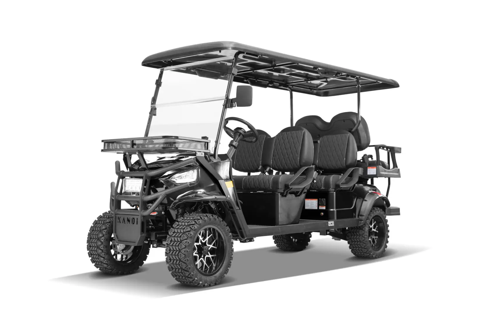 Kandi Kruiser 6P Electric 6 Seater Golf Cart (AGM) - Street Legal (Base Model) - Image 3