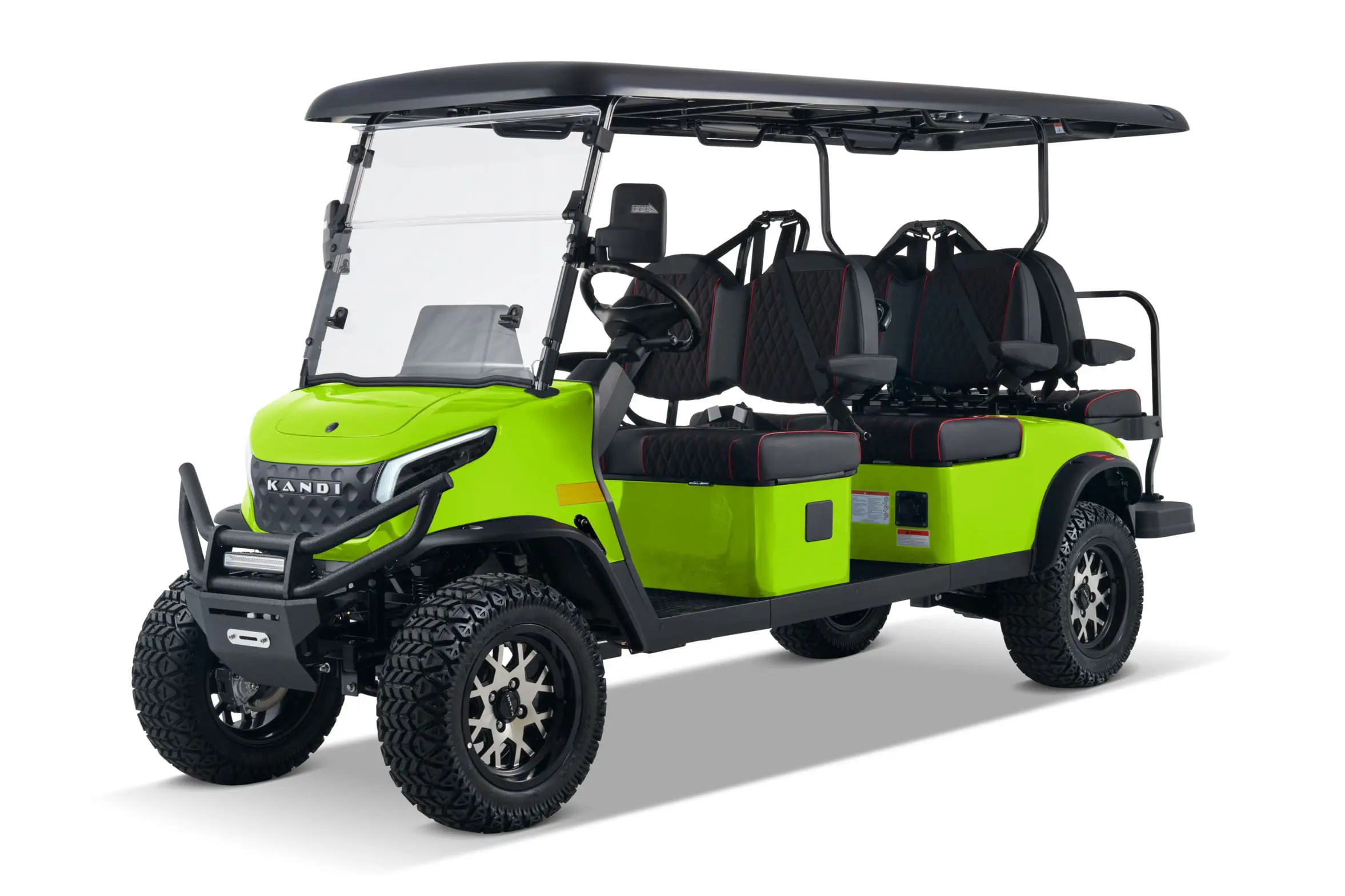 Kandi Kruiser 6PRO A Electric 6 Seater Golf Cart Lithium - Street Legal (Middle Model) - Image 2