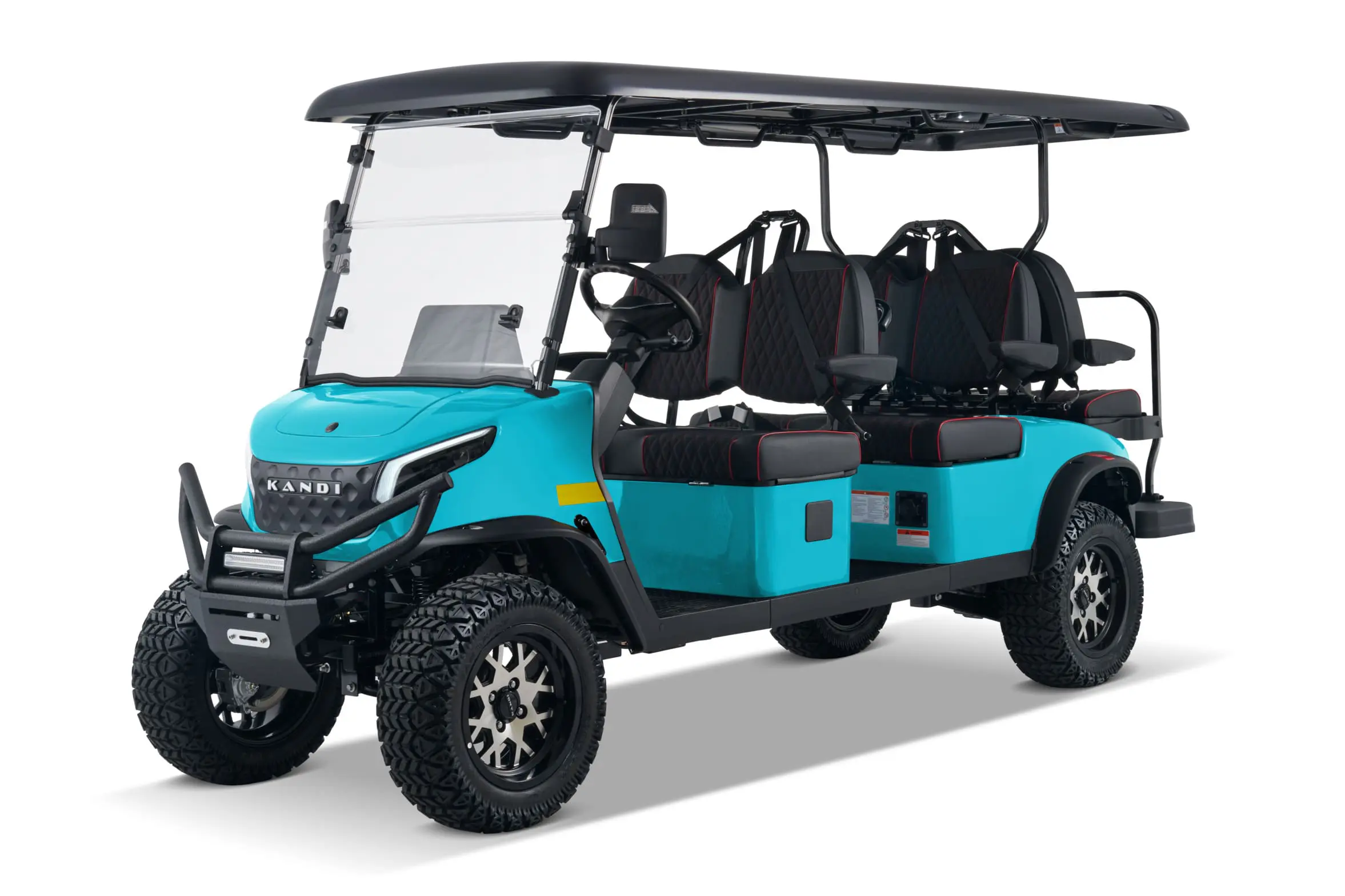 Kandi Kruiser 6PRO A Electric 6 Seater Golf Cart Lithium - Street Legal (Middle Model) - Image 4