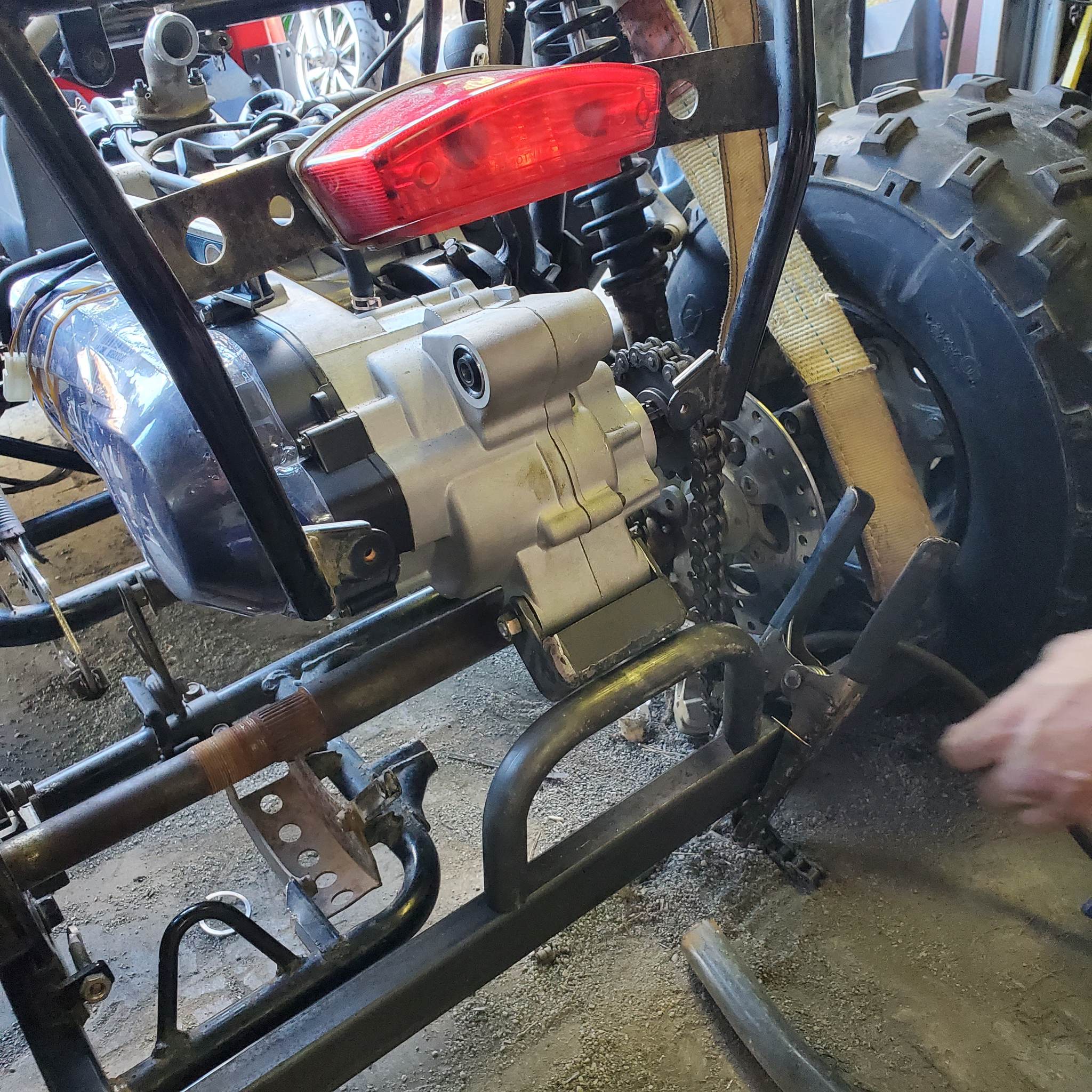 REPLACEMENT GY6 ENGINE FOR THE POLARIS RZR170 SIDE-BY-SIDE: 170, 232cc - Image 2