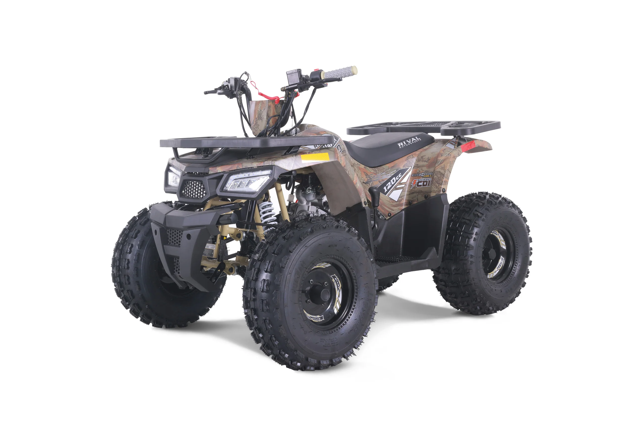 Tao Tao Rival Mudhawk 10 Children's ATV, 4-Stroke 125cc - Image 4
