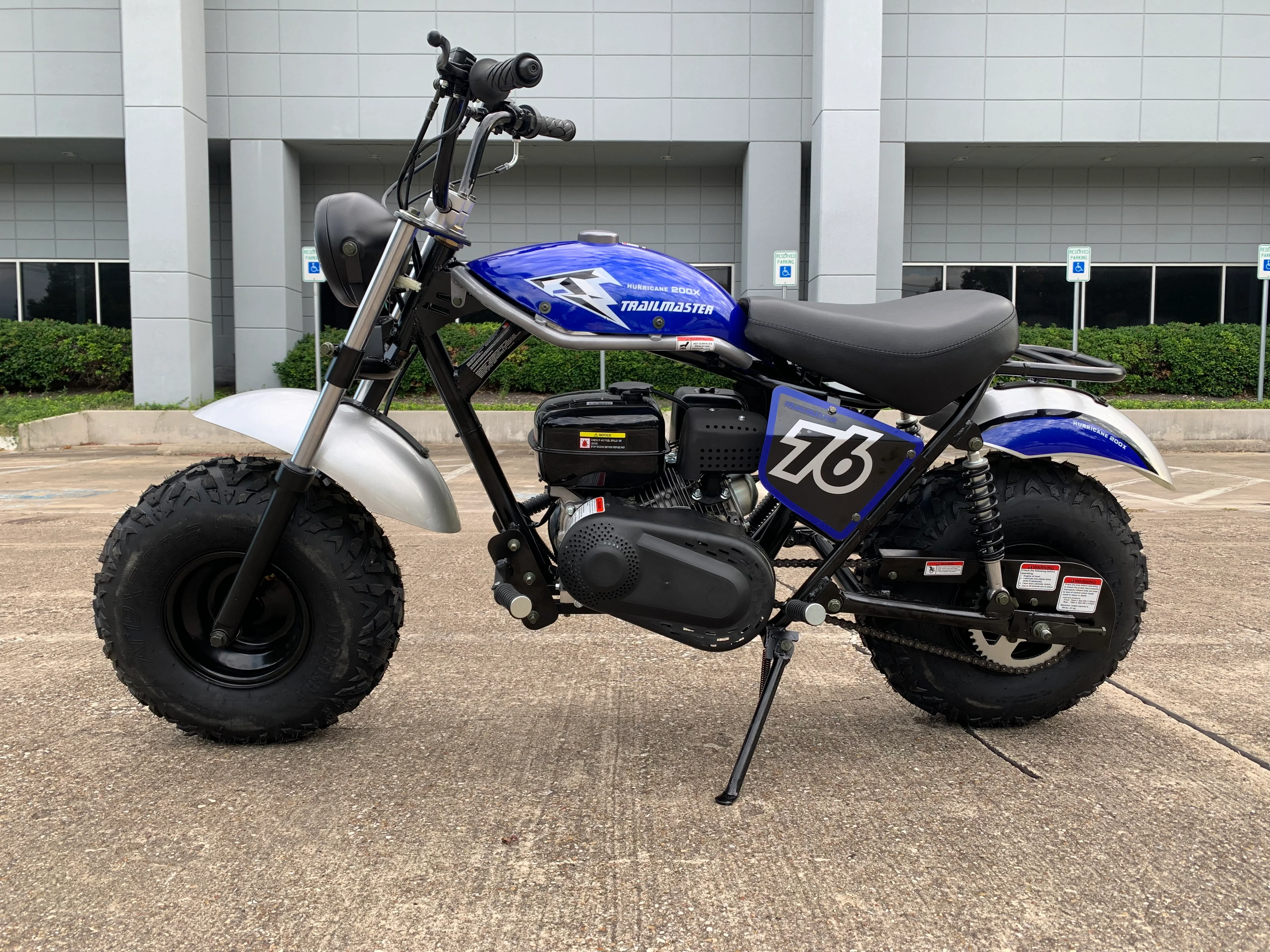 Trailmaster Hurricane 200X Offroad Mini Bike - Image 2