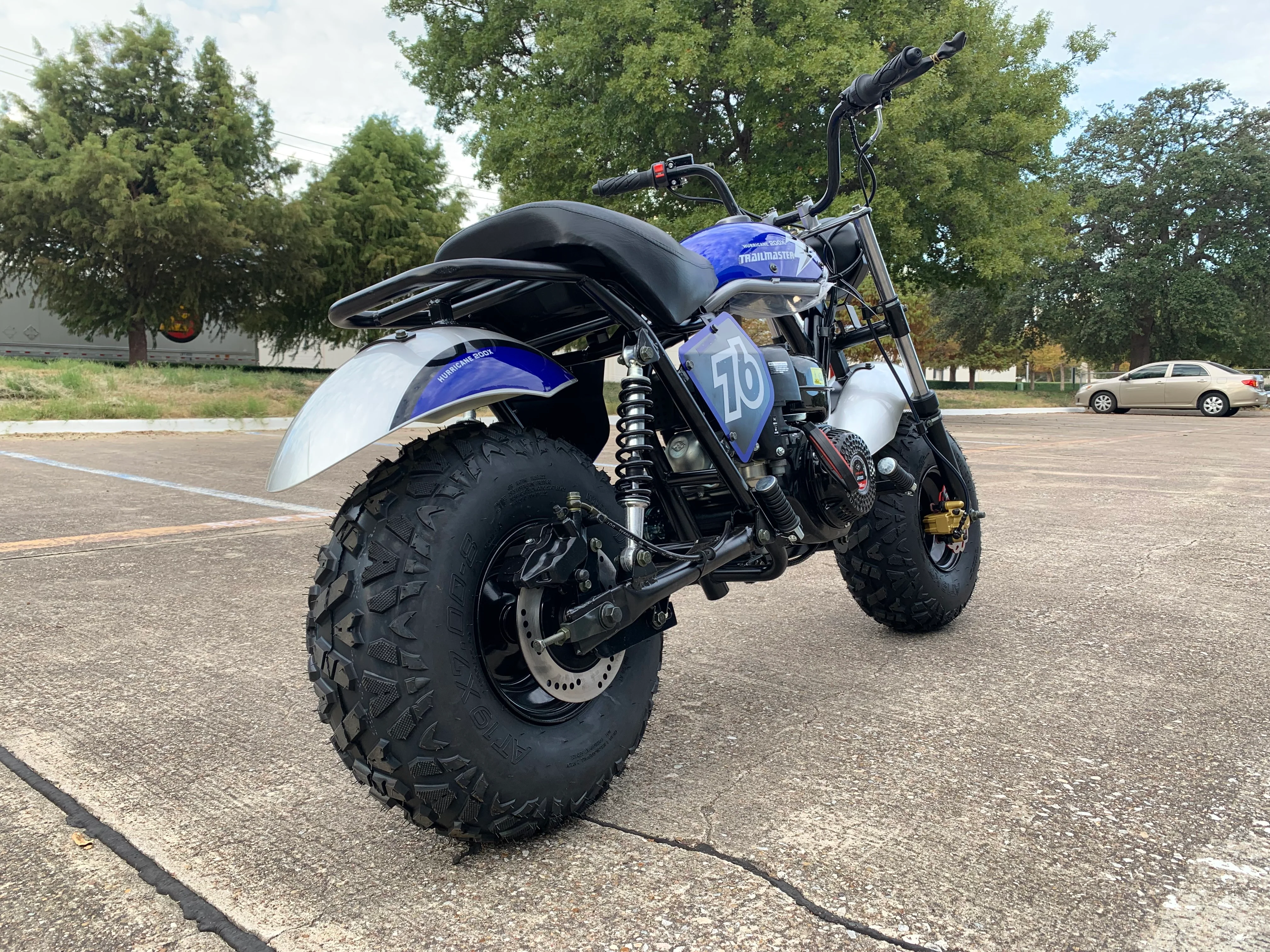 Trailmaster Hurricane 200X Offroad Mini Bike - Image 3