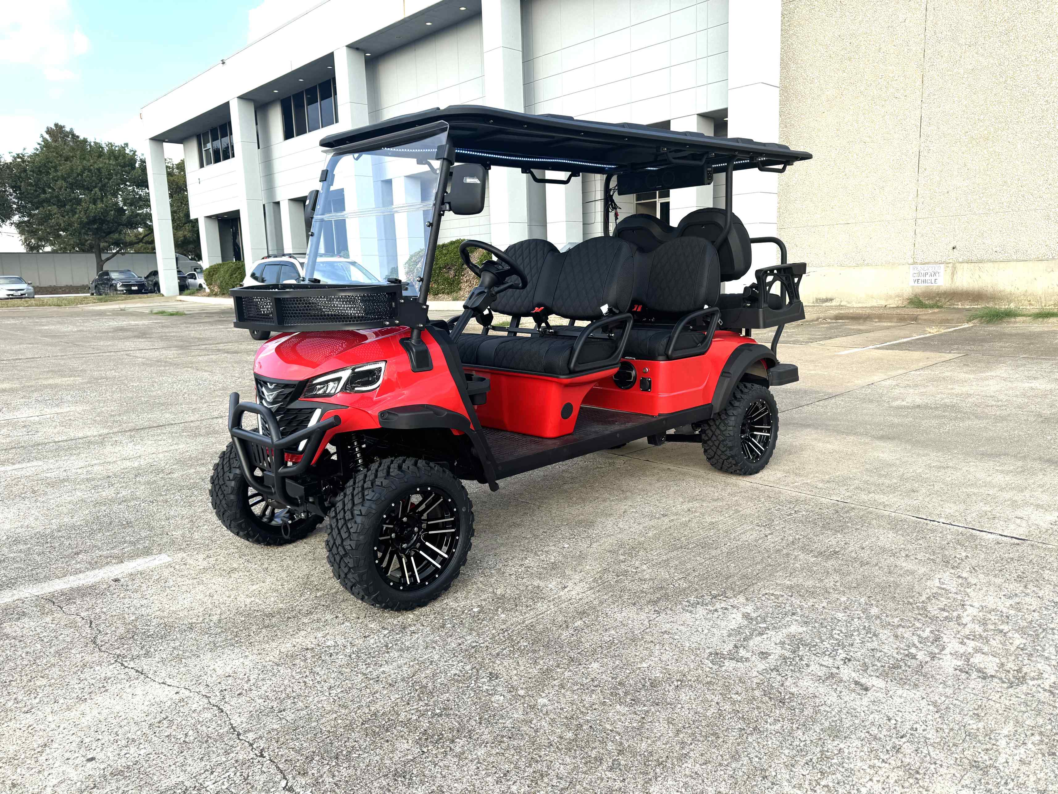 Trailmaster TBM X6 Electric Golf Cart 6 Seater - Image 4