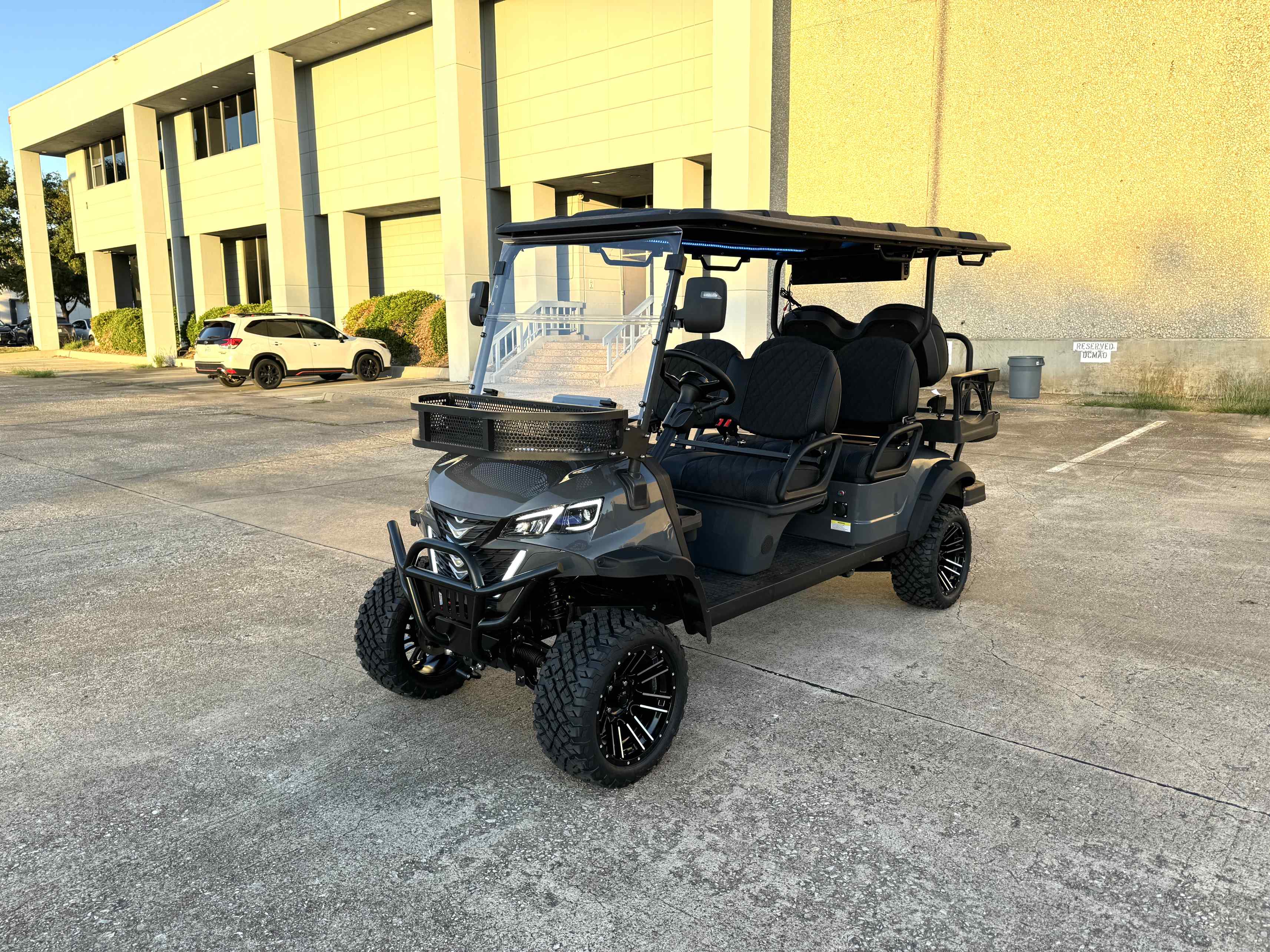 Trailmaster TBM X6 Electric Golf Cart 6 Seater - Image 5