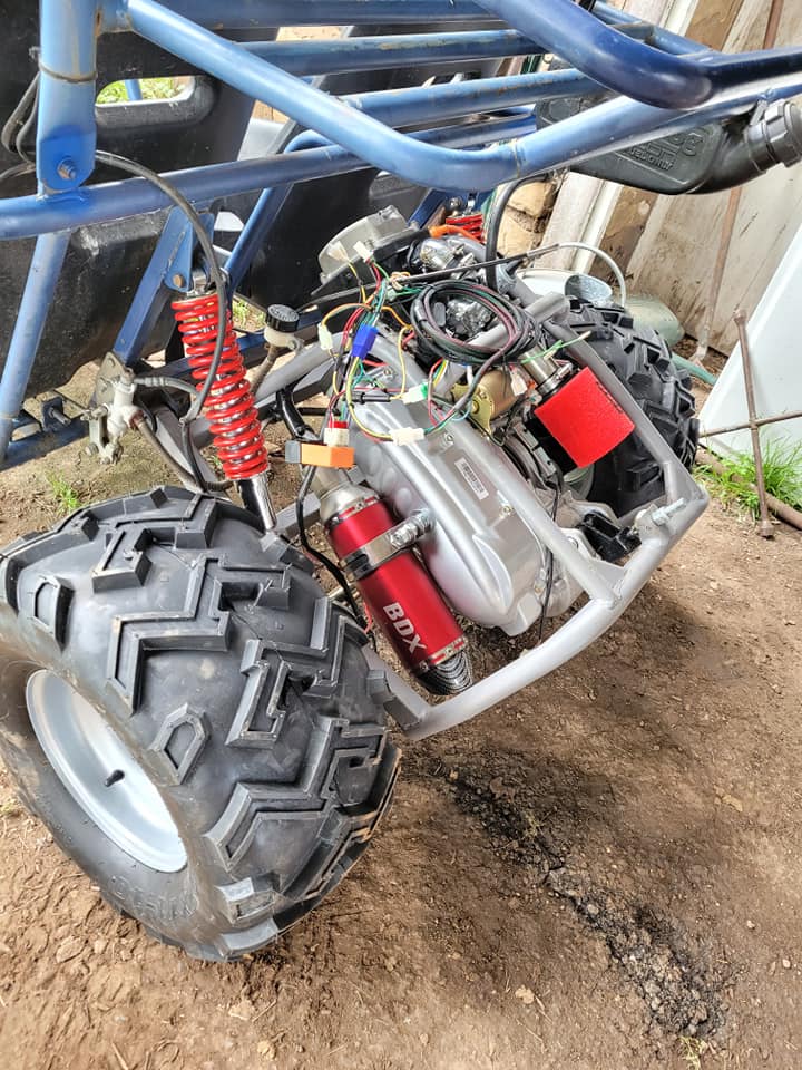 Internal Reverse GY6 Engine for External Reverse GY6 Buggies, 150cc, 175cc, 232cc - Image 3